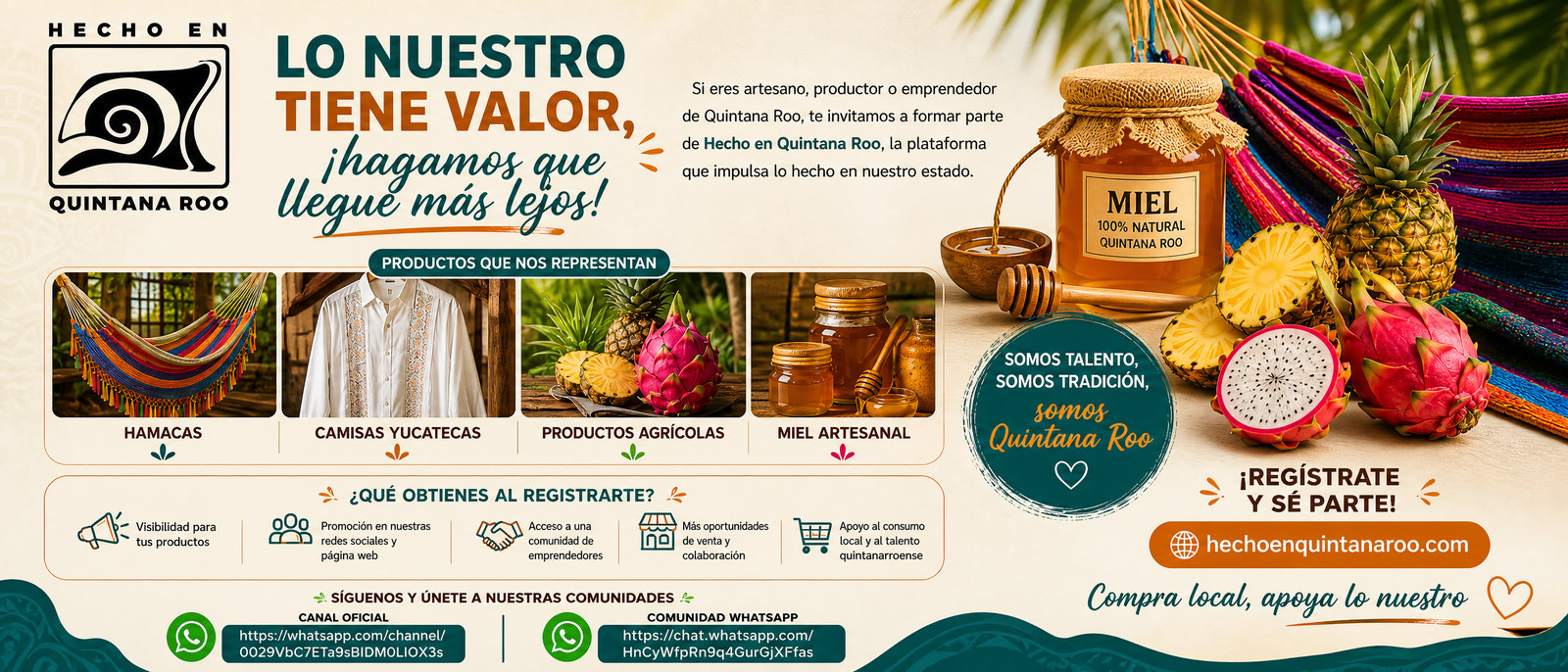 Hecho en Quintana Roo: productos que nos representan